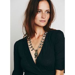Free People Deco Drop Pendant Necklace